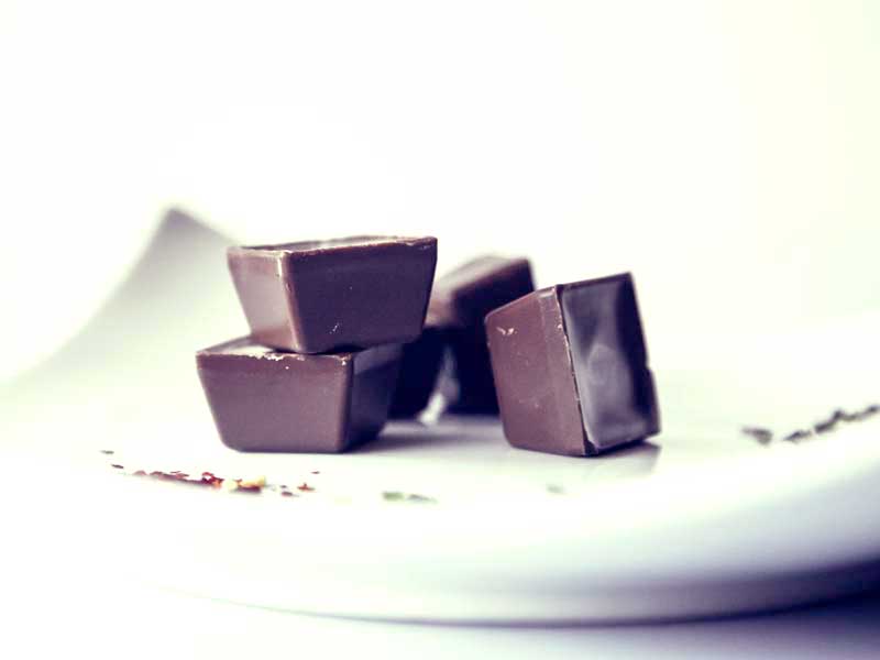 Assortment of 12 chocolates